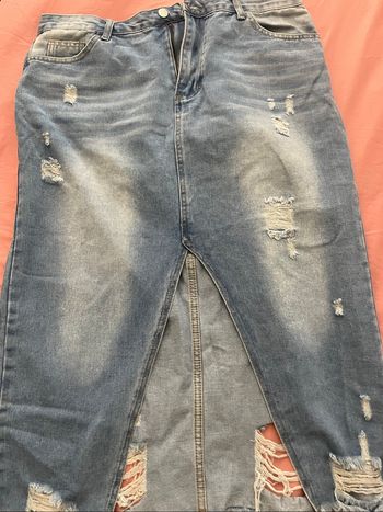Jupe jeans