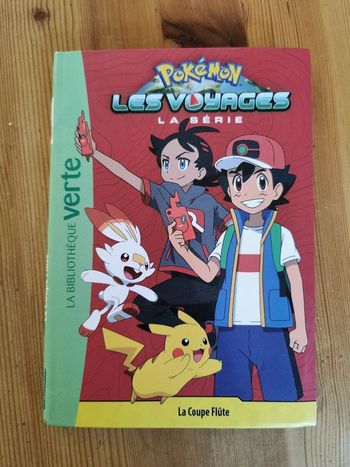 Livre Pokémon Les voyages "la coupe flûte"