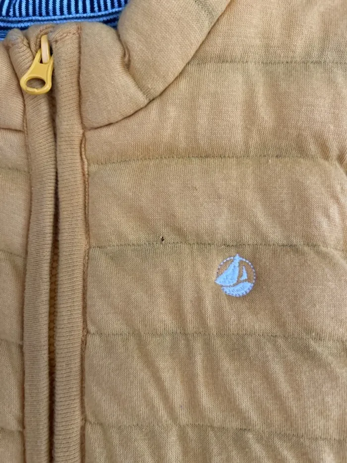 Doudoune sans manches mixte, petit bateau, 2 ans - photo numéro 2
