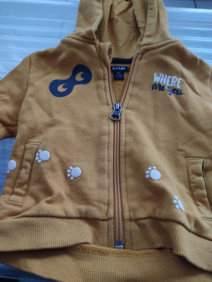 Veste zippée 6 mois - photo numéro 2