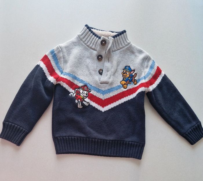 Pull chaud pat patrouille 4 ans
