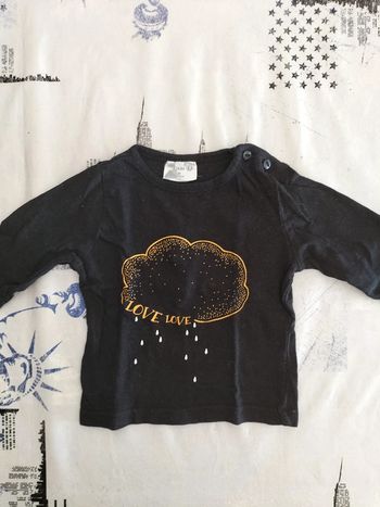 T-shirt manches longues nuage