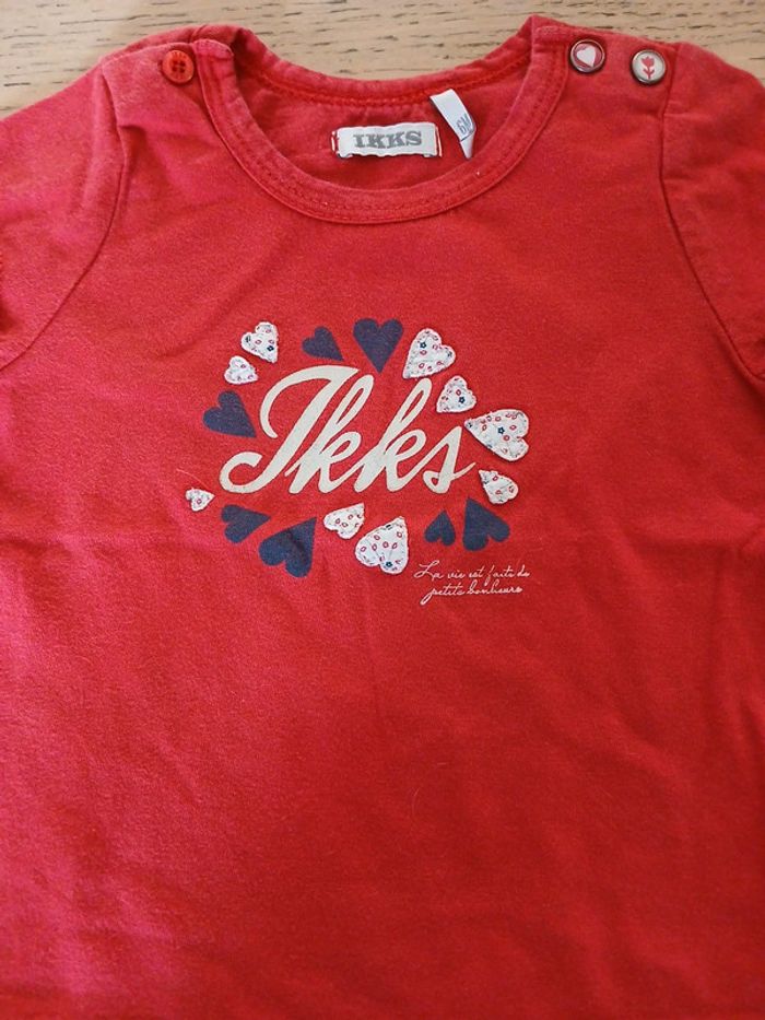 Tee-shirt fille 6 mois - photo numéro 2