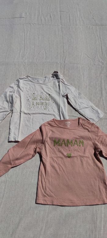 2 hauts léger 18 mois