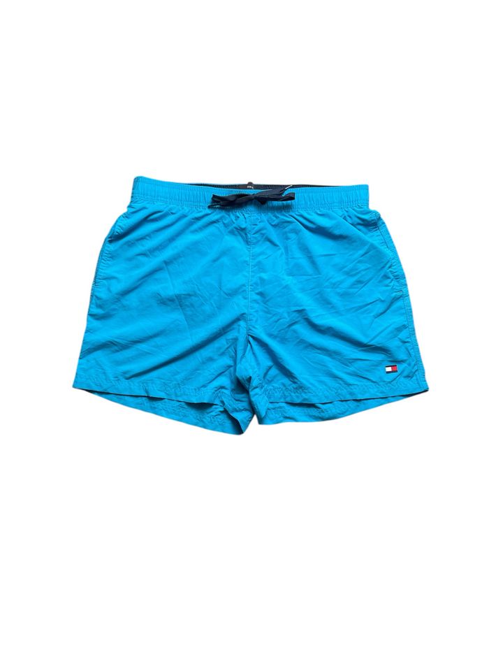 Short de bain homme Tommy Hilfiger bleu ciel avec Logo - Taille XL couleur
