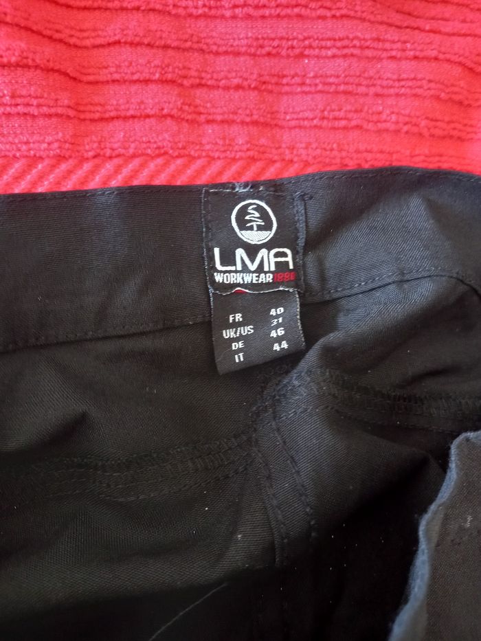 Pantalon de travail pour femme taille 40 marque LMA - photo numéro 5
