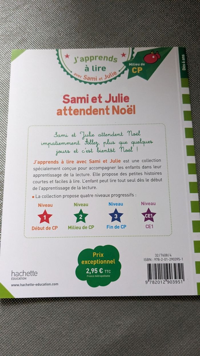 Sami et Julie attendent Noël 🎄
Niveau 2 Milieu de CP
Hachette Éducation - photo numéro 2