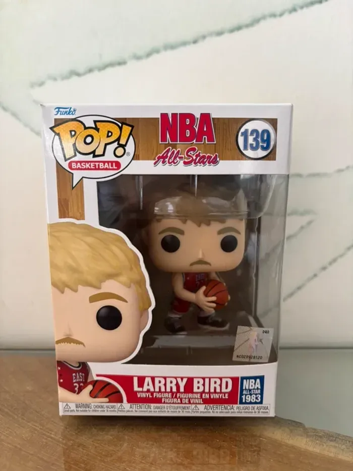 Funko pop figurine basket Ball NBA Larry bird - photo numéro 1
