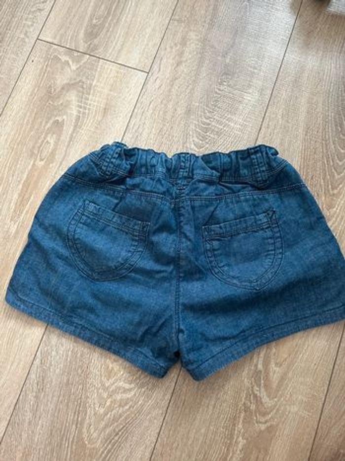 Short en jean bleu - photo numéro 2