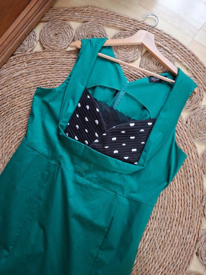 Robe crayon pin up Dolly and Dotty taille 44 - photo numéro 2