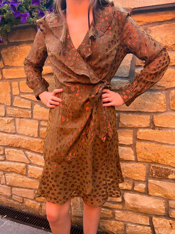 Robe verte et or - photo numéro 2