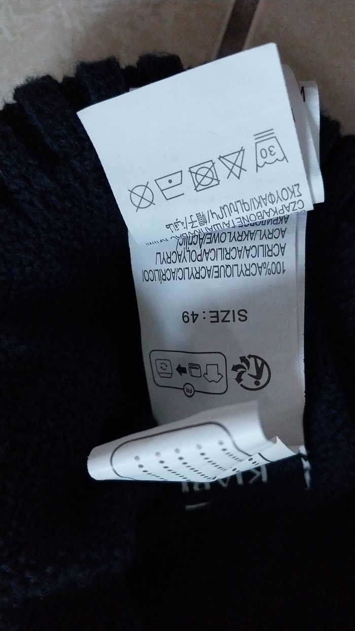 Ensemble bonnet écharpe moufles bébé garçon neuf - photo numéro 4