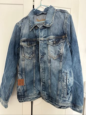 Veste jeans bleu taille 10 ans pépé jeans neuf avec étiquette