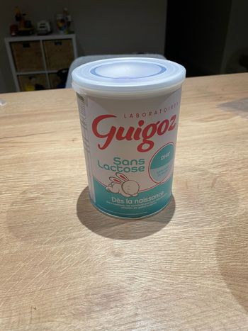 Guigoz sans lactose