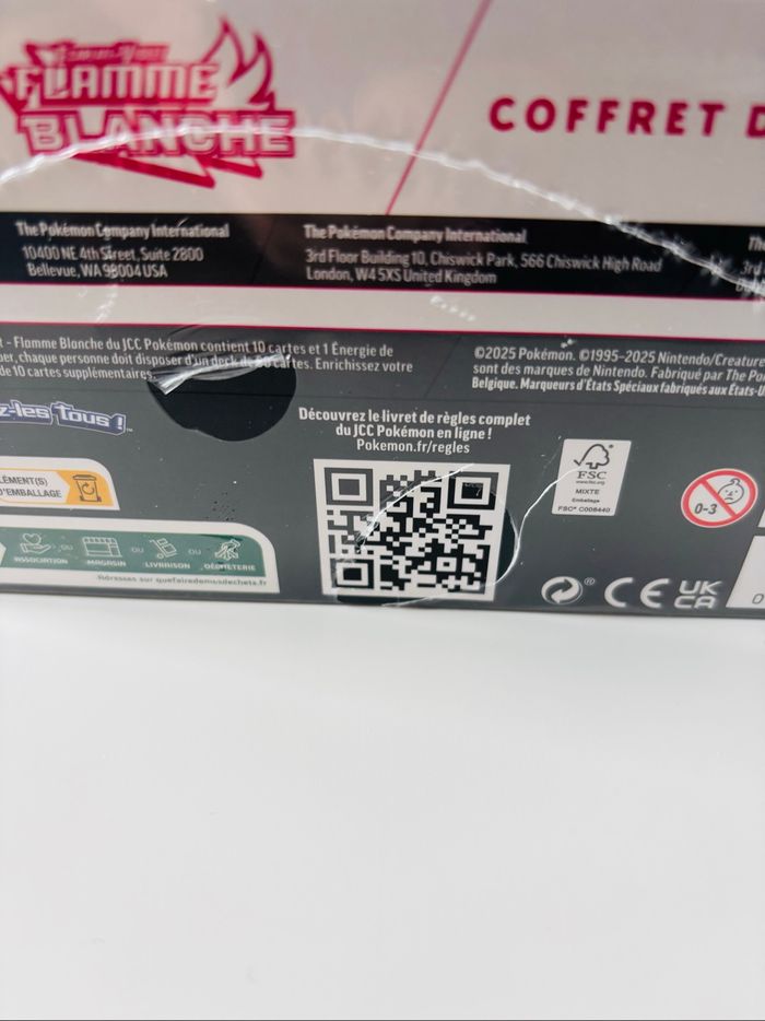 Etb ev10.5 + coffret classeur Flamme Blanche Lot - photo numéro 2