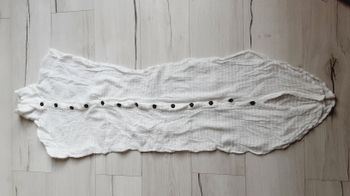 Vêtement femme blouse blanche transparente blanche taille M