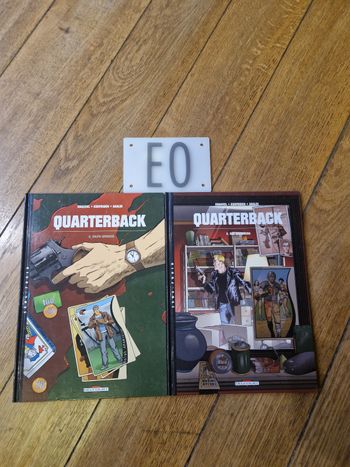 Lot de 2 bd quaterback tome 2 et 3 en eo