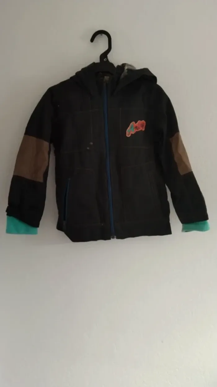 parka mi saison imperméable avec capuche catimini garcon 4 ans