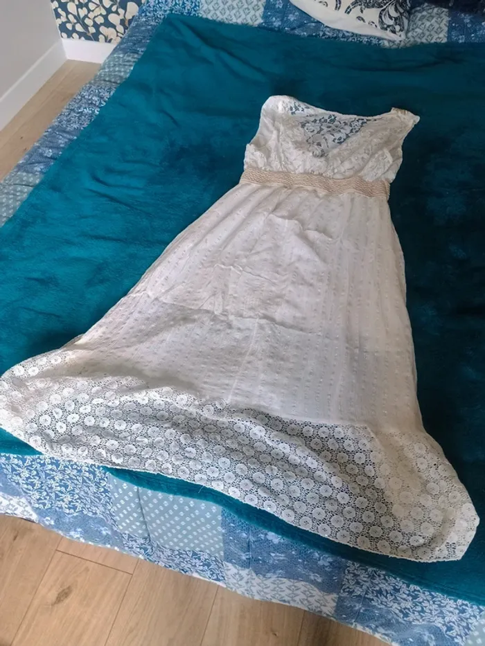 robe longue blanche été TU - photo numéro 5