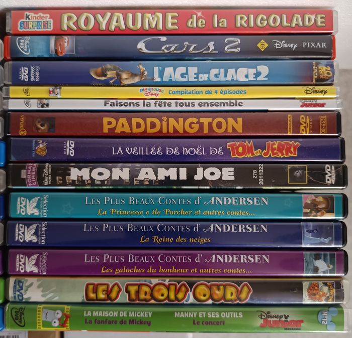 Lot de 25 DVD Complet dessins animées pour les tout petits (oui-oui, Adi etc.) - photo numéro 3