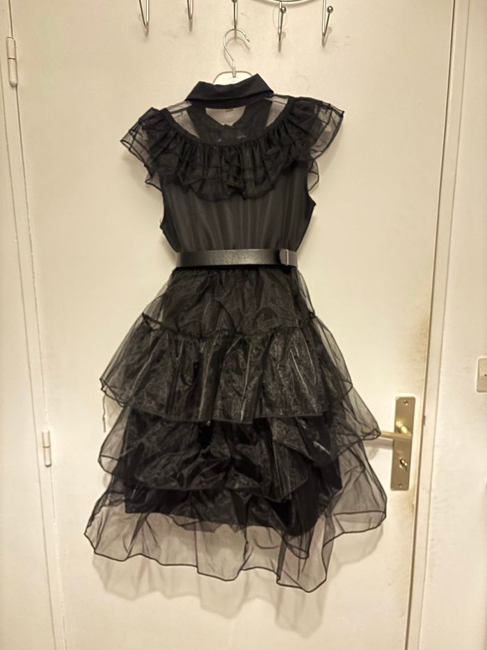 Déguisement Mercredi Addams 10 ans 140 cm - photo numéro 2