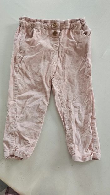 Pantalon rose pâle tao
