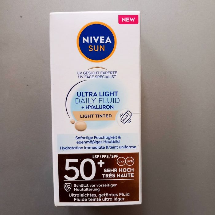 Nivea Sun Fluide Teinté ultra léger