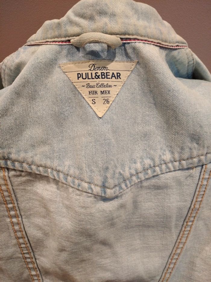 Veste en jean Pull&Bear - photo numéro 4