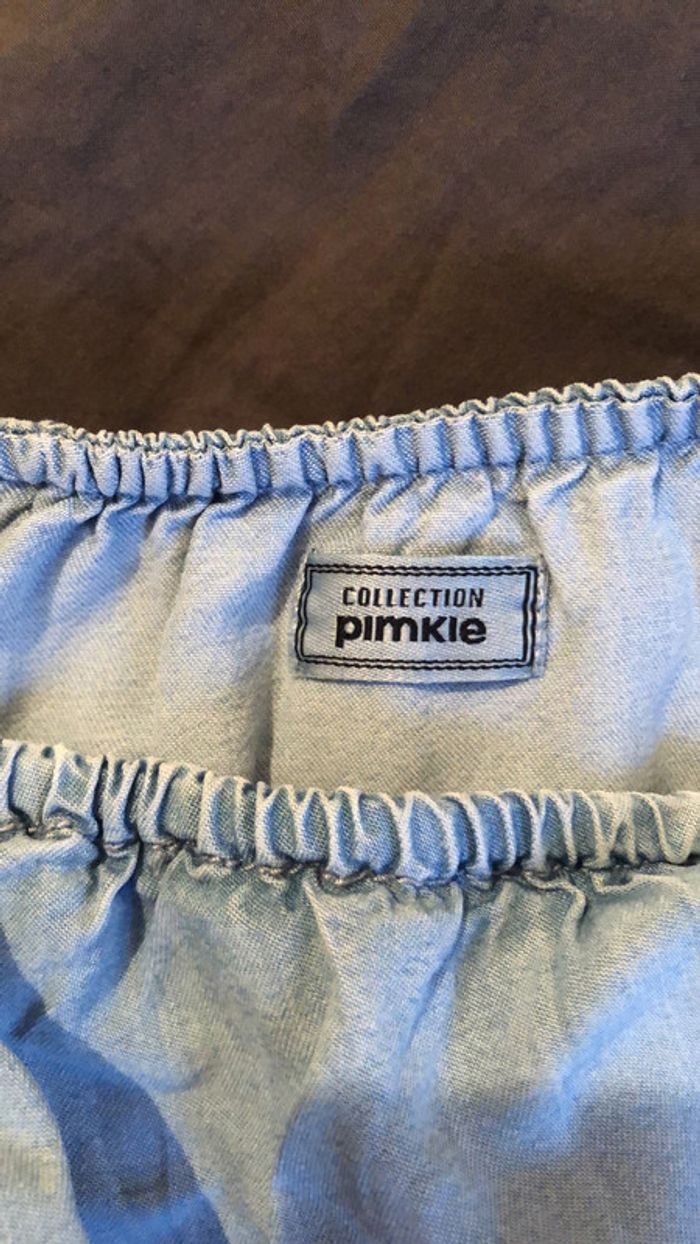 Teeshirt bleu jean - photo numéro 4