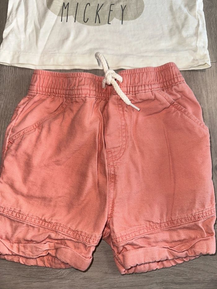 Ensemble Mickey short t-shirt - photo numéro 3