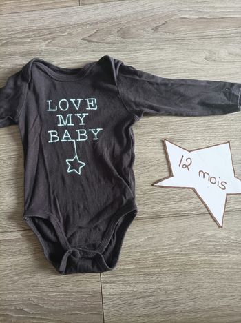Body 12 mois love my baby