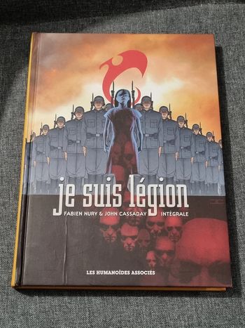 Je suis légion Nury Cassaday TBE 40 ANS Humanoides associés