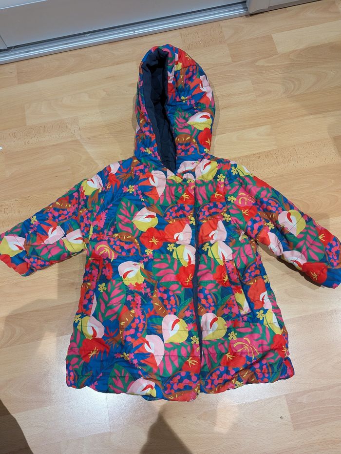 Manteau Du pareil au même 3 ans réversible