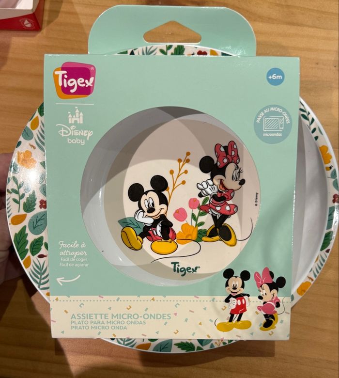 Assiette micro onde Disney - photo numéro 1