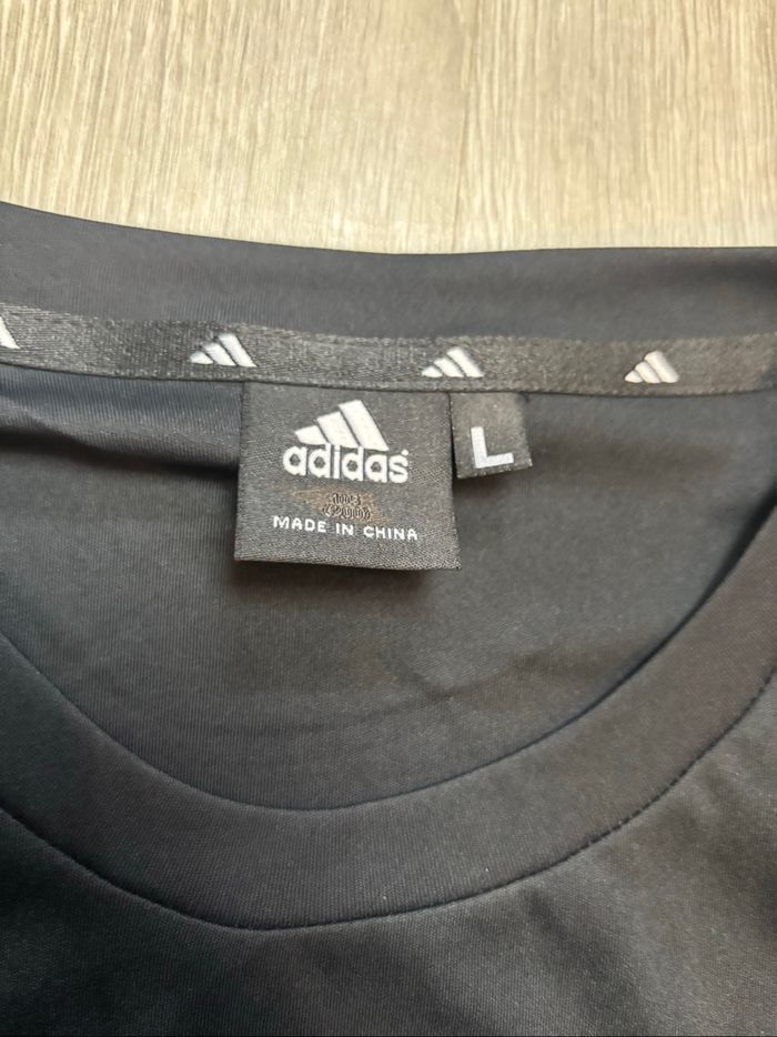 T-shirt running adidas noir - photo numéro 3