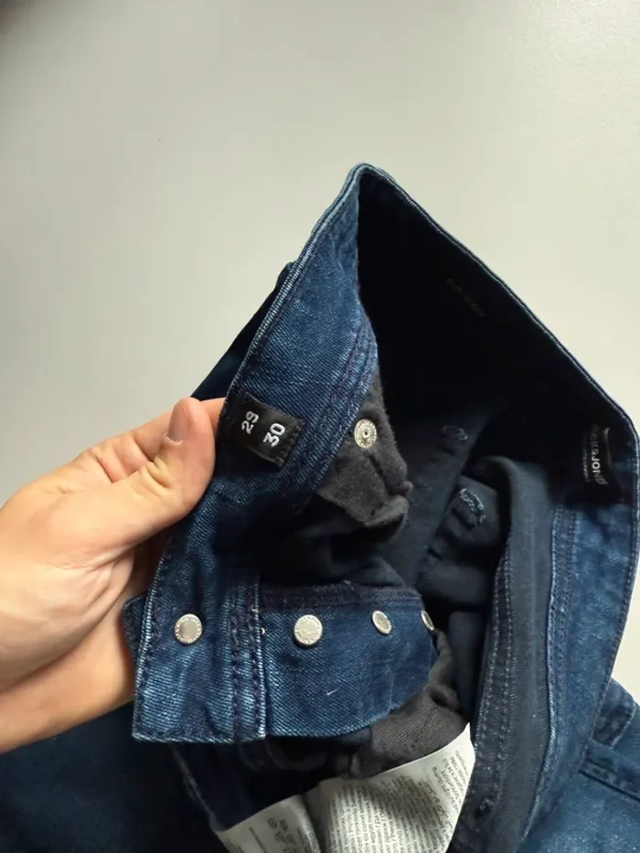 Jeans slim bleu Jack & Jones W29 L30 - photo numéro 7
