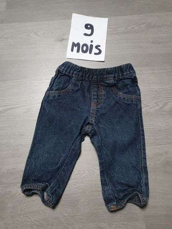 Pantalon jeans 9mois garçon