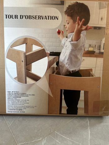 Tour d'observation montessori Neuf jamais utiliser