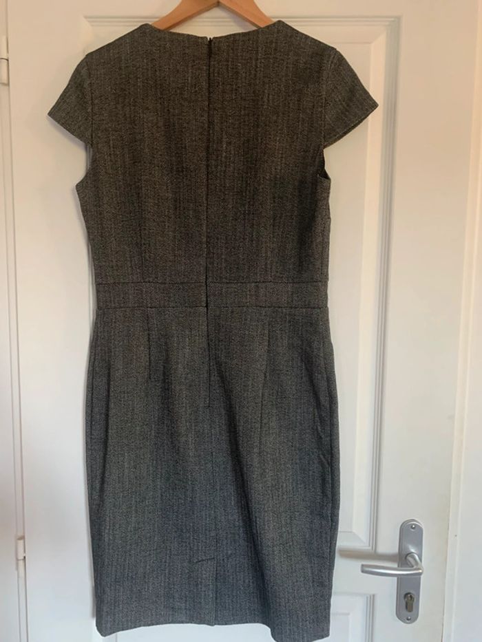Robe H&M taille 40 grise automne hiver - photo numéro 8