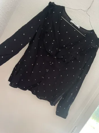 Blouse à pois