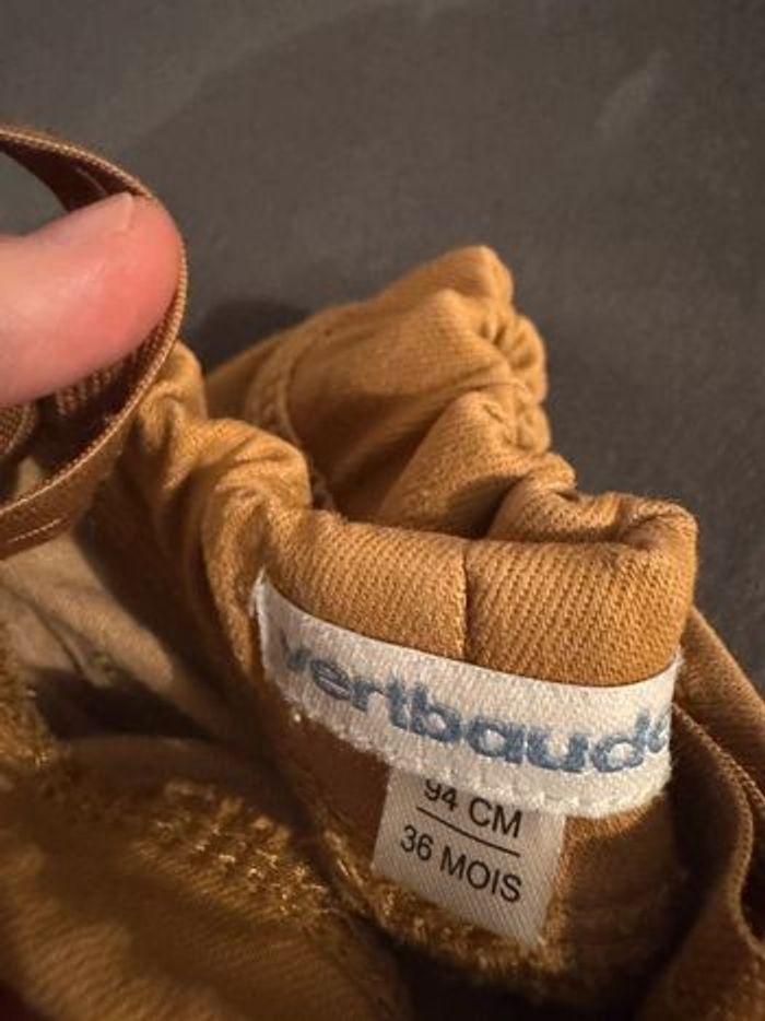 Lot pantalons garçon Vertbaudet/Tex 36mois - photo numéro 4