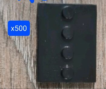 Lot de socles noir type lego pour personnages lot de 500, Star wars