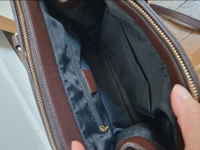 Sac à main marron avec bandoulière - photo numéro 3