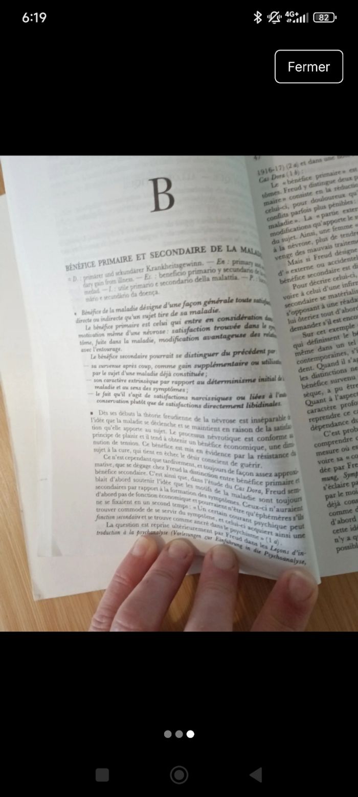 Vocabulaire de la psychanalyse - photo numéro 3
