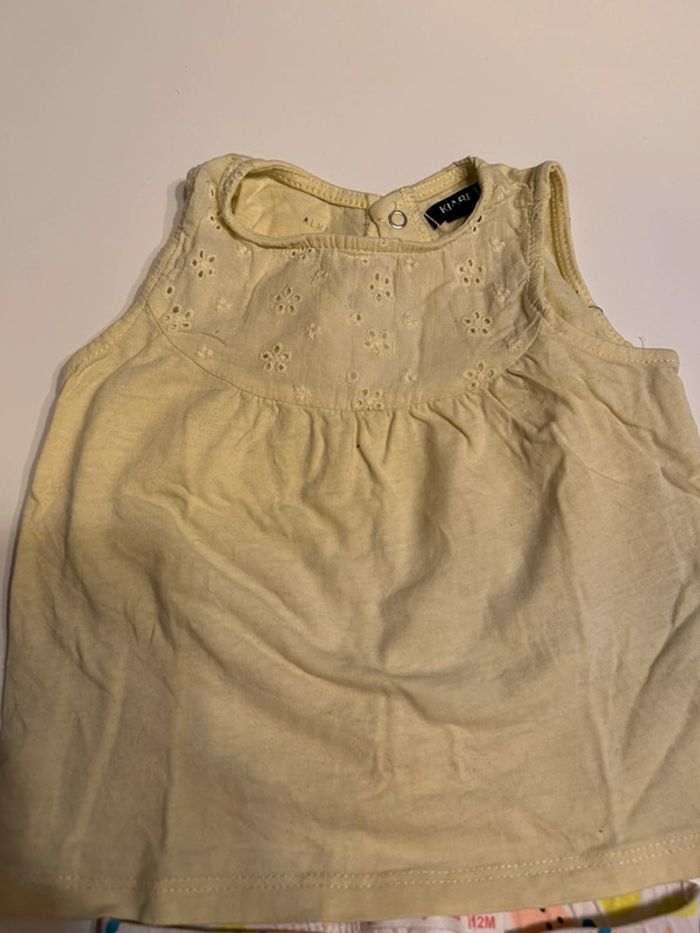 Ensemble été fille 9/12 mois - photo numéro 2