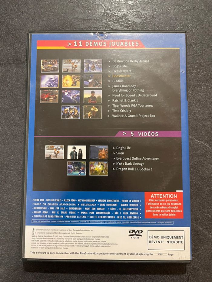 Jeux vidéos PS2 11 Démos Jouables GhostHunter - photo numéro 4