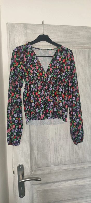 t-shirt à fleurs