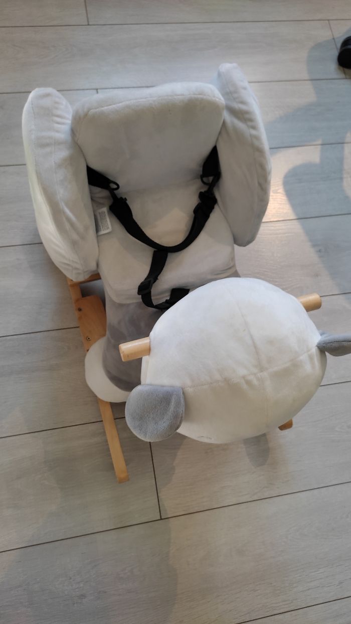 Chien ou panda à bascule - photo numéro 2