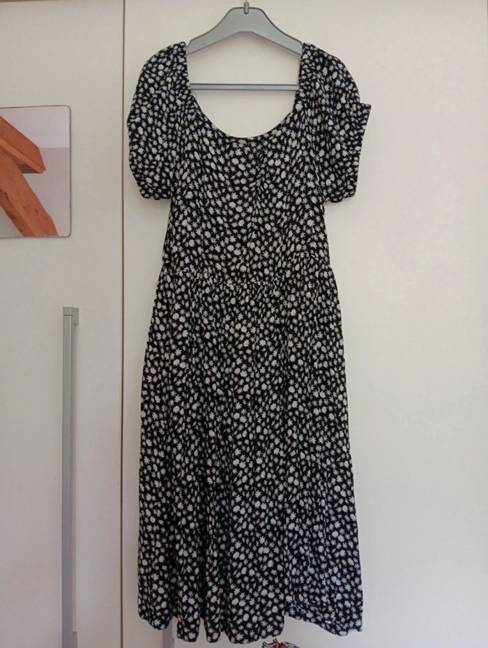 Robe été courte fleurie