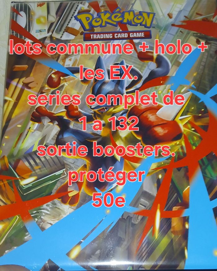 Mega evolutions  lots cartes